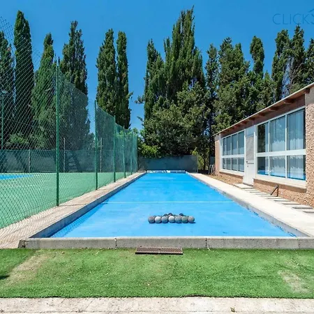 Sporting With Tennis Court, Swimming Pool, Football Field Near The Beaches *