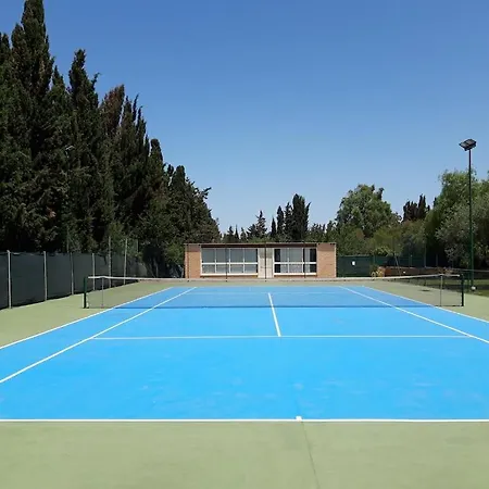 Sporting With Tennis Court, Swimming Pool, Football Field Near The Beaches Alguer